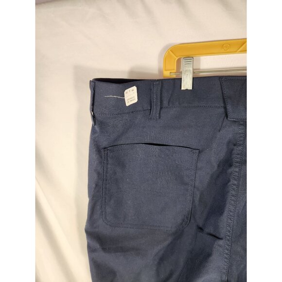 NWT Cintas Comfort Flex Pro Reflective Pants High Visibility Navy 38/32 - Picture 3 of 6